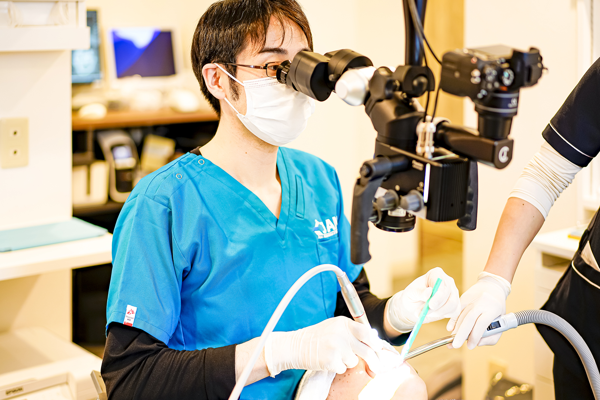 手術用顕微鏡 FLEXION マイクロスコープ　袖ケ浦まるやま歯科